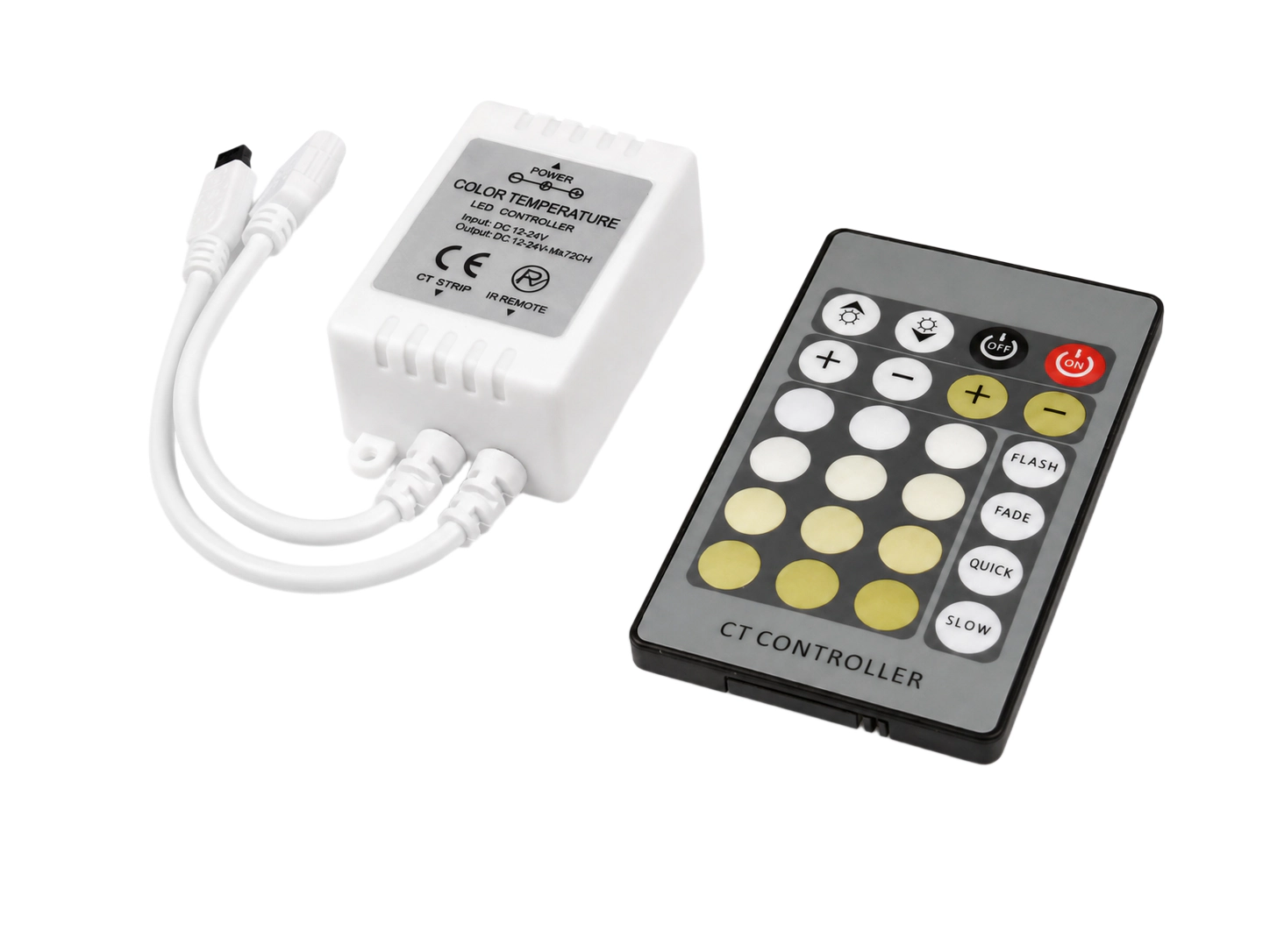 RF přijímač s ovladačem pro MultiWhite LED pásky